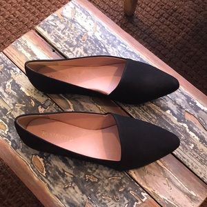 Don’t step on my black suede shoes;)